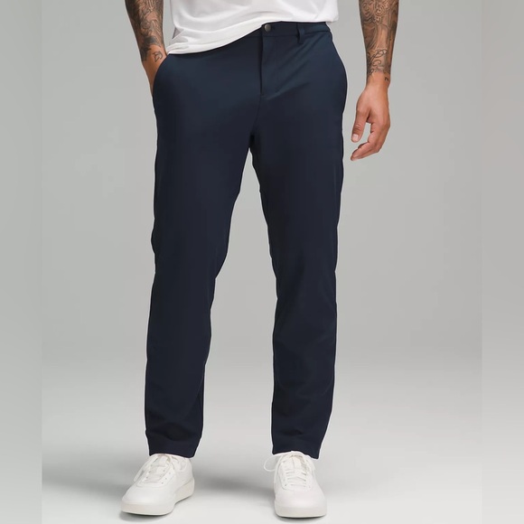 Lululemon navy ABC Classic-Fit 5 Pocket Pant size 36! - Picture 2 of 8